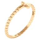 Anel Cruz em Prata 925 Banhado a Ouro