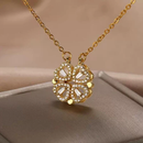 Colar Banhado em Ouro 18K - TREVO LOVE