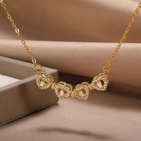 Colar Banhado em Ouro 18K - TREVO LOVE