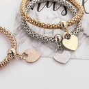 Kit 3 Pulseiras Majeste Ouro Rose  & Prata